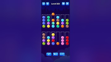 Ball Sort Level 323 Walkthrough Solution Android/iOS