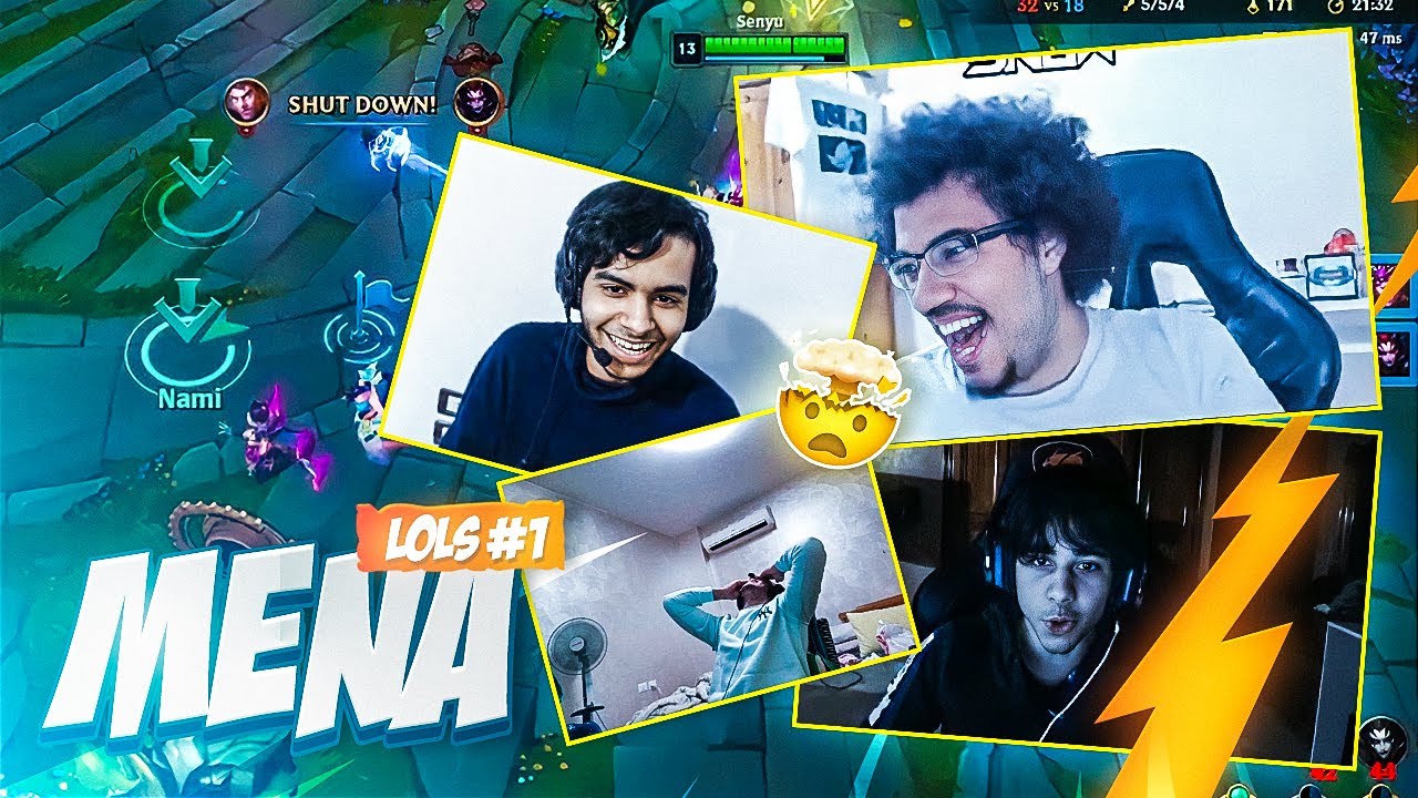 MENA LoLs #1 ft. Maged, Snow, Rated, Senyu, Shake Make, Dattura, JSkillZ
