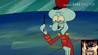 Bob esponja cantando el opening de dragón ball super