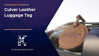 Culver Leather Luggage Tag