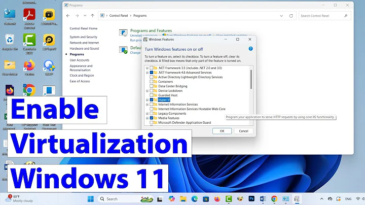 How to enable virtualization on windows 11 without bios