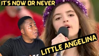 Angelina Jordan - It's Now or Never | REACTION