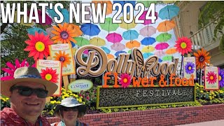 Dollywoods Flower and Food Festival Whats New for 2024 / Trying the Food and Checking out Flowers