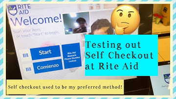 Rite Aid Couponing 6/11 - 6/17 Testing out Self Checkout