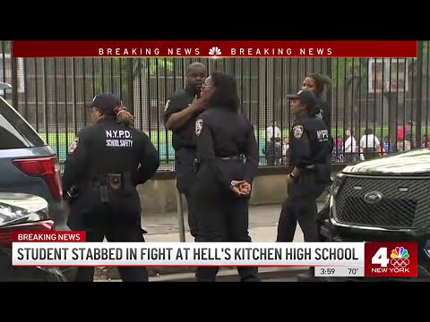 Student stabbed in fight at Hell's Kitchen high school | NBC New York