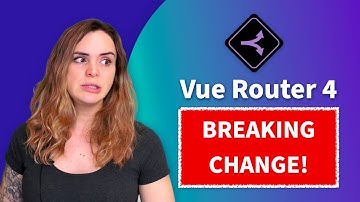 Vue Router 4: 생성/설정 시 경로 매개변수를 사용할 수 없음