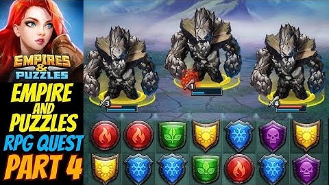 Empire and Puzzles: RPG Quest : Swipe Gameplay Walkthrough - Part 4 - iOS/Android