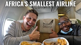 AFRICA'S SMALLEST AIRLINE - QUIRKY MALAWI AIR 737 to Tanzania!