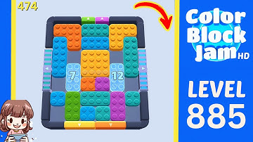 Color Block Jam Level 474 (885) Solution Walkthrough