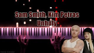 Sam Smith, Kim Petras - Unholy (Piano Cover)