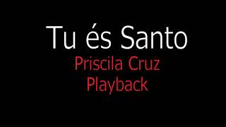 Priscila Cruz - Tu és Santo playback