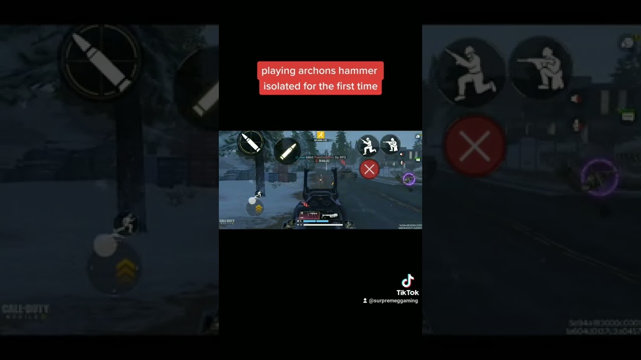 playing archons hammer isolated first time