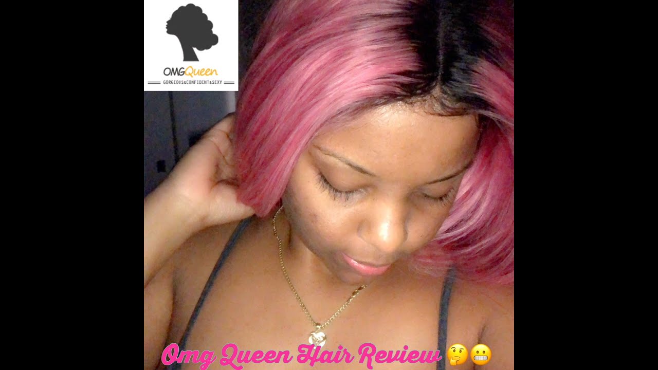 OMG PASTEL PINK WIG REVIEW/ FT OMGQUEEN