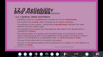 Education and career Guidance Videos Reliability in Distributed DBMS
