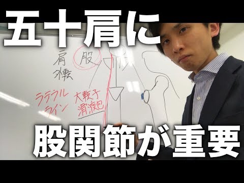五十肩に股関節の治療が重要な理由