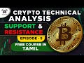 Crypto technical analysis course ep5  crypto support  resistance in tamil  crypto tamizha