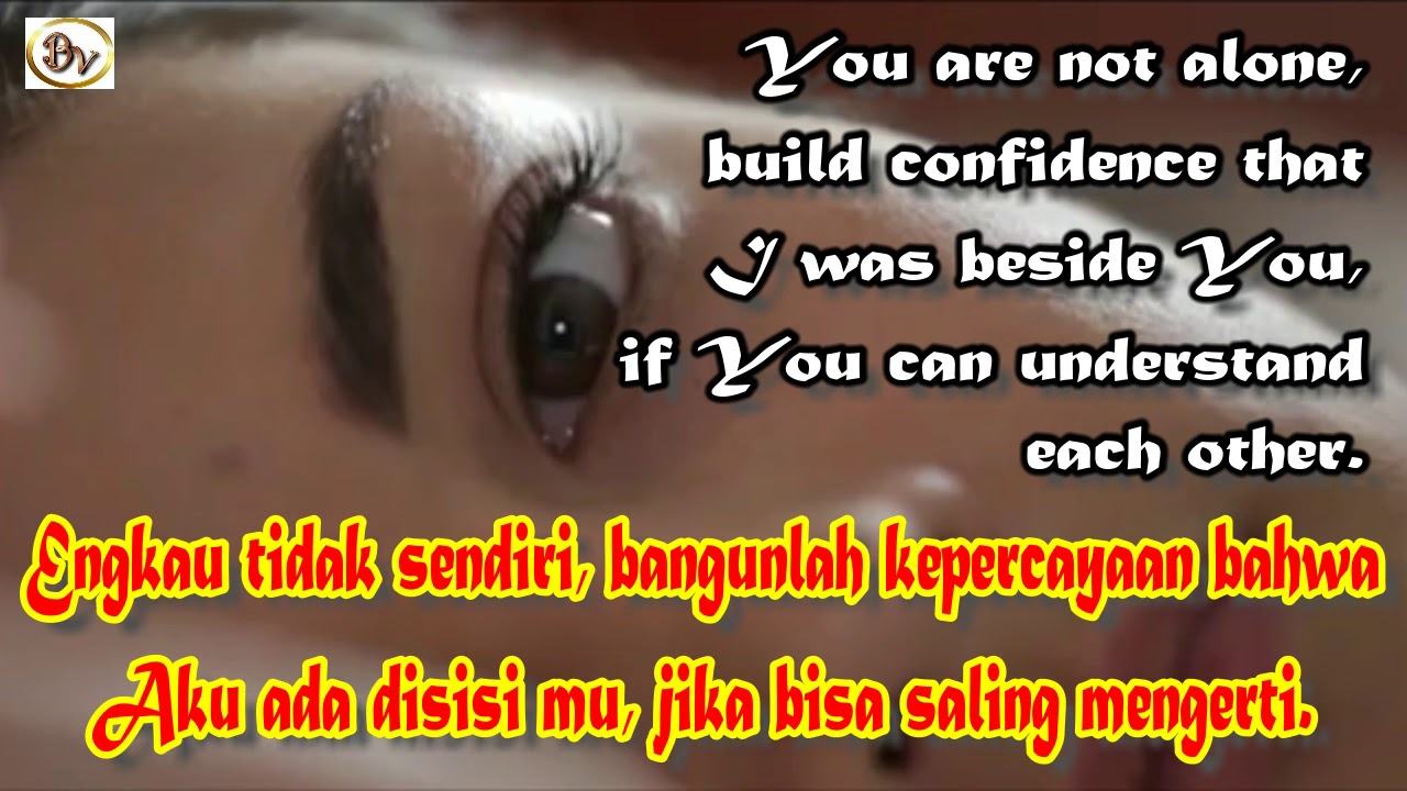 Engkau tidak sendiri - YouTube