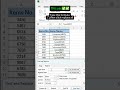 This feel elegal #exceltutorial #excelshortcuts #exceltips #spreadsheetmagic