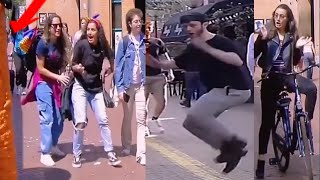 #Cowboy_prank in Perth city funny reactions . statue prank 2 / 9 fun pranks