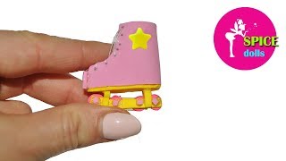 💕DIY: Как сделать МИНИ РОЛИКИ ДЛЯ КУКЛЫ💕 SPICEDOLLS 💕DIY: Как сделать МИНИ РОЛИКИ ДЛЯ КУКЛЫ💕 SPICEDOLLS