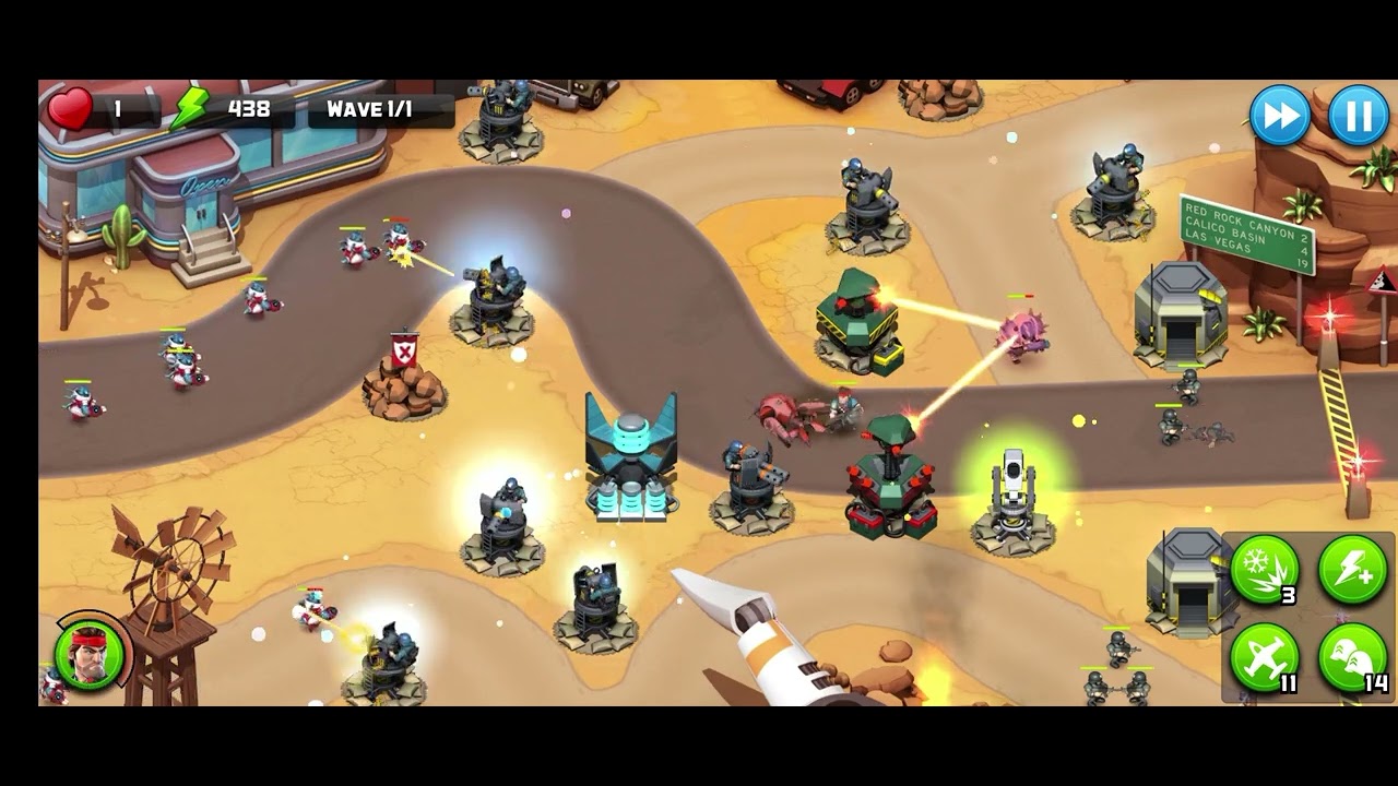 level 11 alien Creeps game