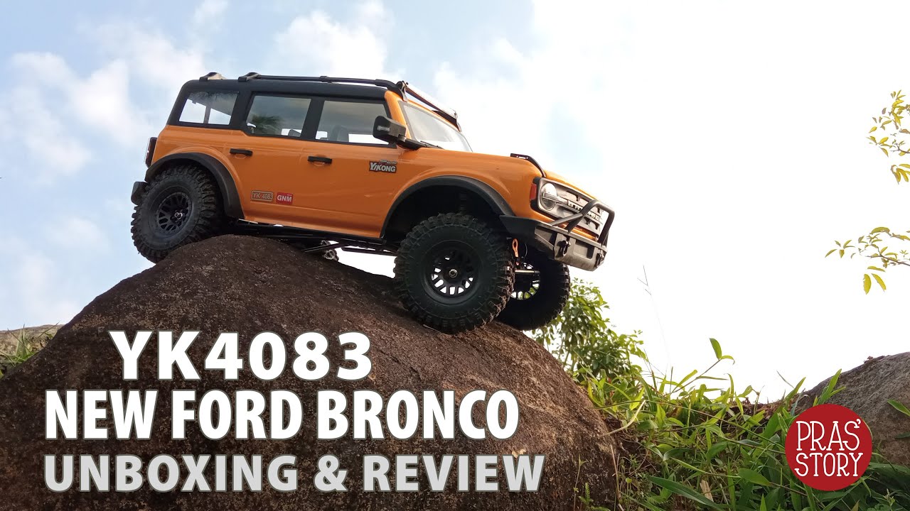 New Huge  Ford Bronco RC Crawler Review   Yikong  YK