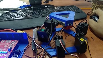 6dof mini servo testing platform