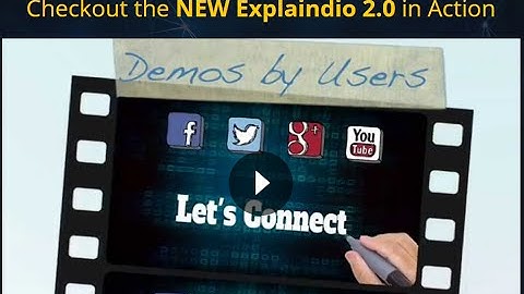 Explaindio Examples  and HUGE BONUS