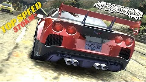 Super Chevrolet Corvette C6 - NFS Most Wanted | Top Speed 570KM+