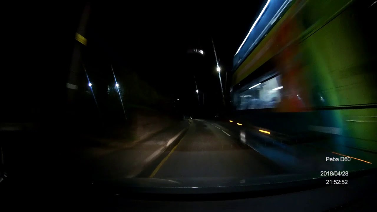 Close call with bus UK dash cam - YouTube