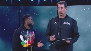 kevin hart rob riggle jamie foxx queen latifah ludacris adam devine 2018 all star performance