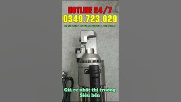máy cắt sắt thủy lực cầm tay.GIÁ SIÊU RẺ.máy cắt uốn sắt thủy lực.PHI 16. 20.PHI 25#xuhuongyoutube