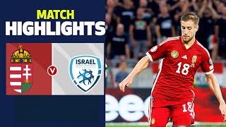 Magyarország - Izrael (3-0) csúcspontok nemzetközi barátságos 2024 | Hungary vs Israel