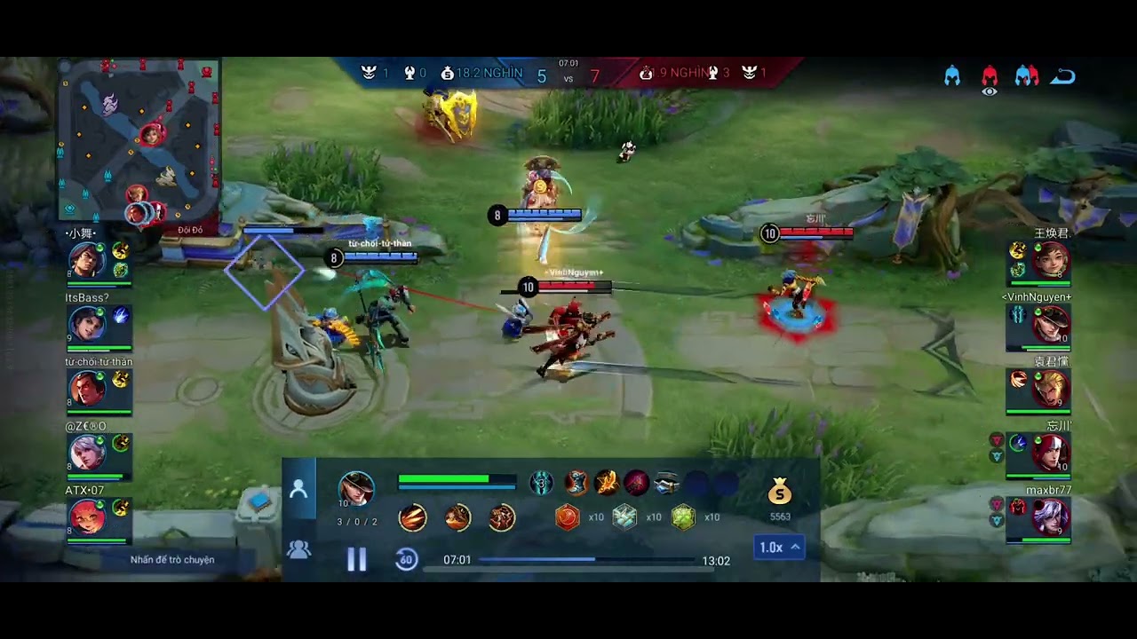 Top 1 hayate comeback bán hành ae indo rank 6x