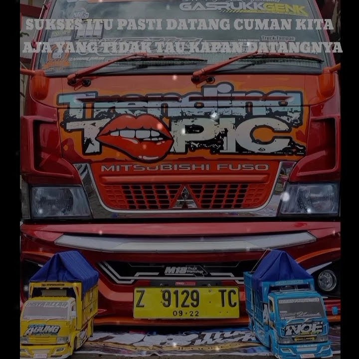 STORY'WA TRUK TRENDING TOPIC DAN 2 MINIATUR TRUK DARI #NemahMiniatur