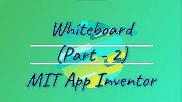 Whiteboard (improved) - (MIT App Inventor)