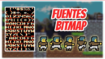 🎮 Fuentes Bitmap para Juegos HTML5 con Atlas de Texturas (JavaScript)