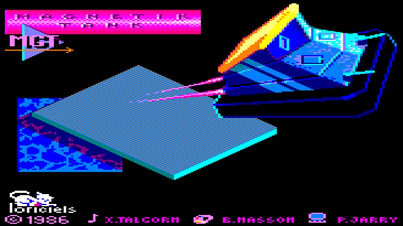 M.G.T ET BACTRON (1986) LORICIELS ★ AMSTRAD CPC 664 6128 ★ Diskette Test OK