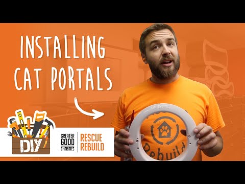 Rescue Rebuild DIY Projects | Installing Cat Portals