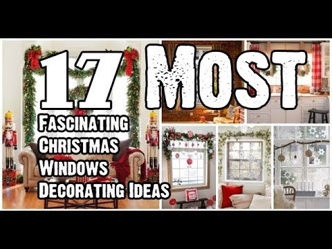 Video: Several Ideas For Christmas Decorations For Windows