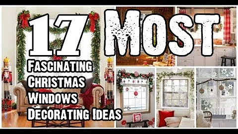17 Most Fascinating Christmas Windows Decorating Ideas