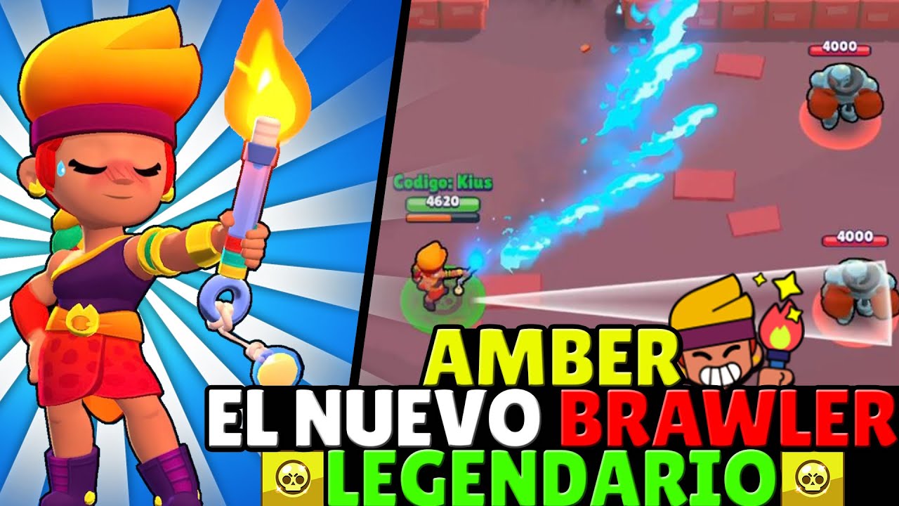jugando-con-el-nuevo-brawler-legendario-amber-youtube