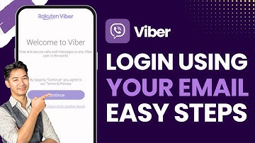 How to Login Viber Account Using Email !