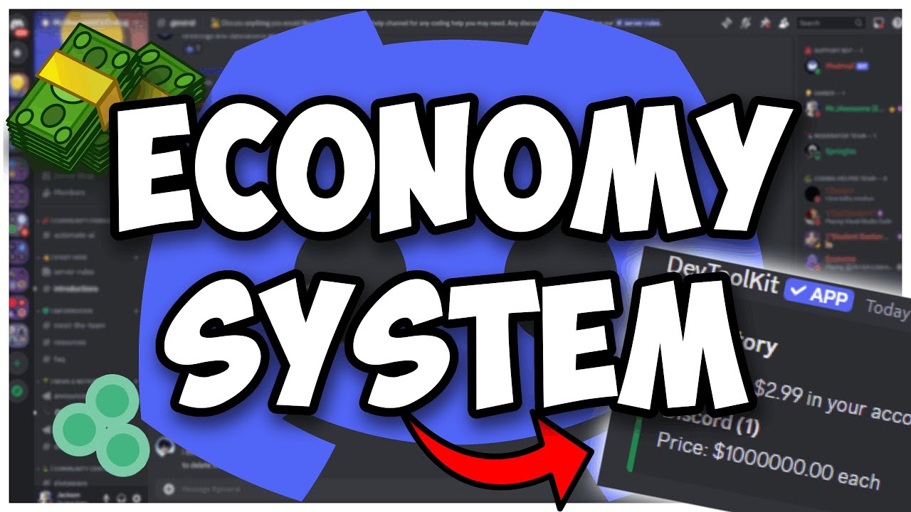 [NEW] - How to make a simple ECONOMY SYSTEM for your Discord Bot! || RoboJS