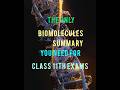 Biomolecules:Class 11|NCERT Hand-Written Notes |Part 1|CBSE 📚✨@AestheticBiologyNotes #cbsenotes