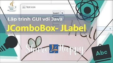 Java GUI - JComboBox - JLabel