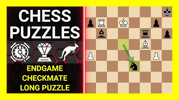 Chess Puzzles to Practice. Themes: Endgame, Checkmate, Long puzzle. Learn Chess