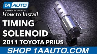 How to Replace Intake Variable Valve Timing Solenoid 10-14 Toyota Prius