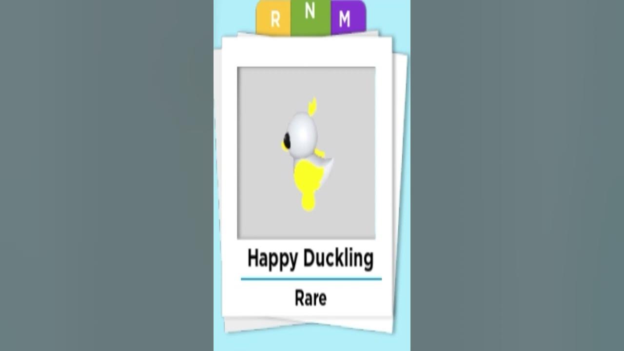 Happy Duckling Neon & Mega Neon in Adopt me #shorts - YouTube