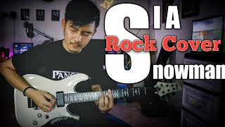 Sia - Snowman | Rock Cover by Riza Adinur